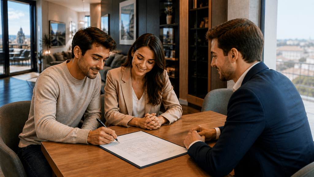 Acquéreurs plus confiants au moment de finaliser leur projet immobilier en agence